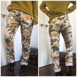 Anthropologie CH|NO Floral Print Pant